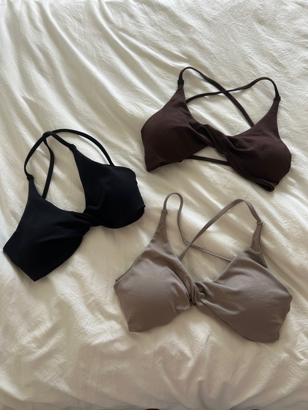 Yoga Bralettes - bundle of 3